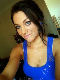 Natural brunette has